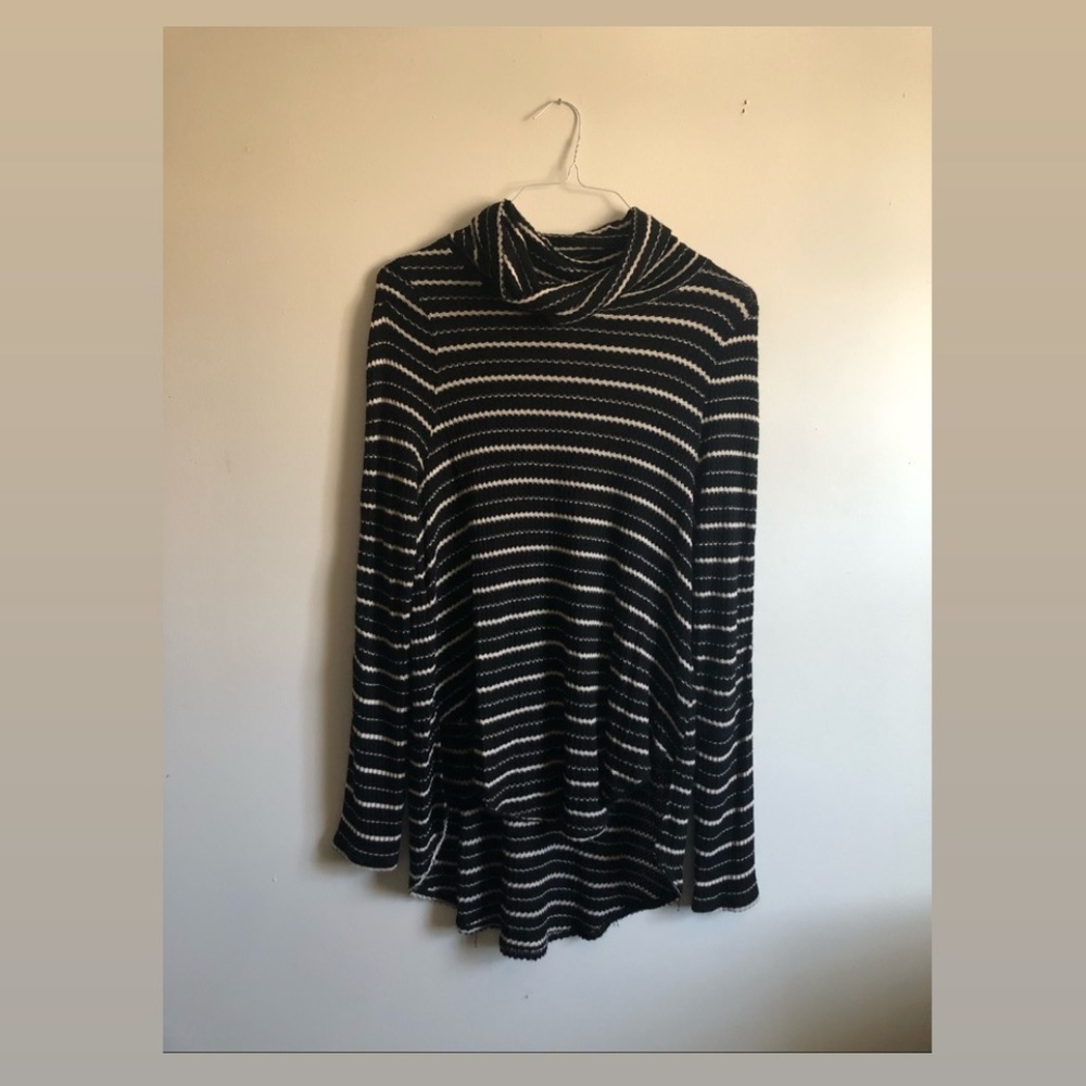 Free People Stretchy Cowl-Neck Thermal